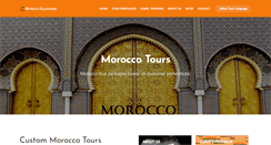 Desktop Screenshot of morocco-excursion.com