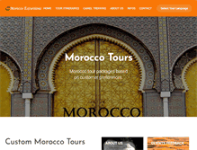Tablet Screenshot of morocco-excursion.com